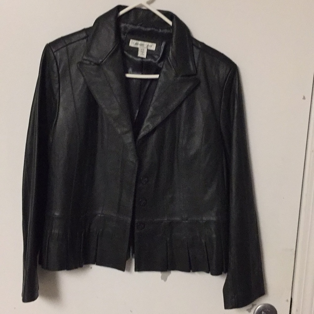 Women’s petite Leather Jacket